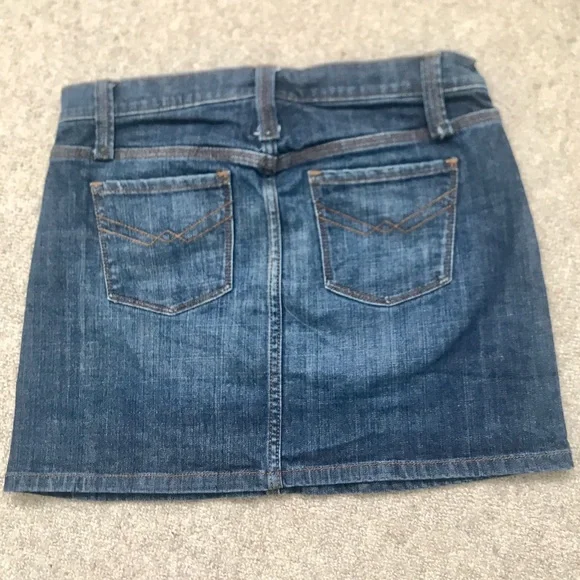 Vintage GAP Denim Mini Skirt Women’s XS 2 0 Blue Jean Skirt Vintage 2007 - Picture 2 of 5